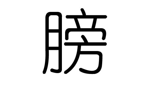 膀字的五行属什么,膀字有几划,膀字的含义