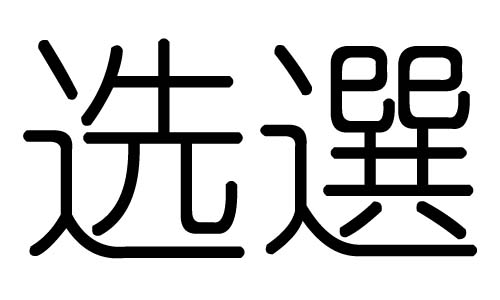选字的五行属什么,选字有几划,选字的含义