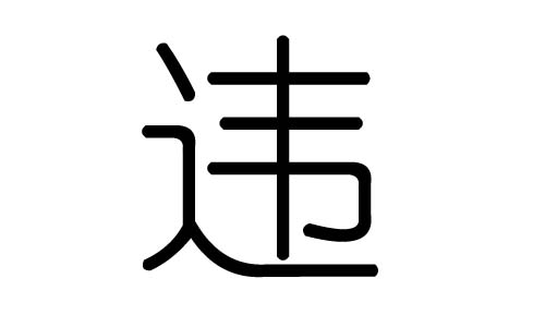 违字的五行属什么,违字有几划,违字的含义