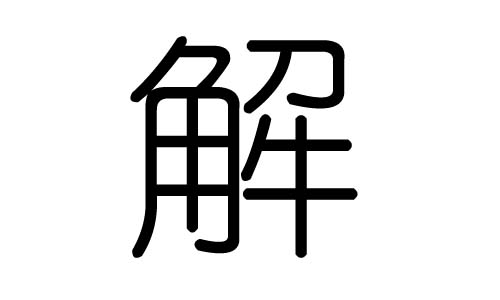 解字的五行属什么，解字有几划，解字的含义