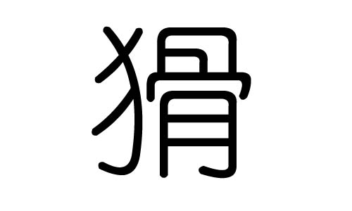 猾字的五行属什么,猾字有几划,猾字的含义