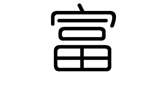 富字的五行属什么,富字有几划,富字的含义
