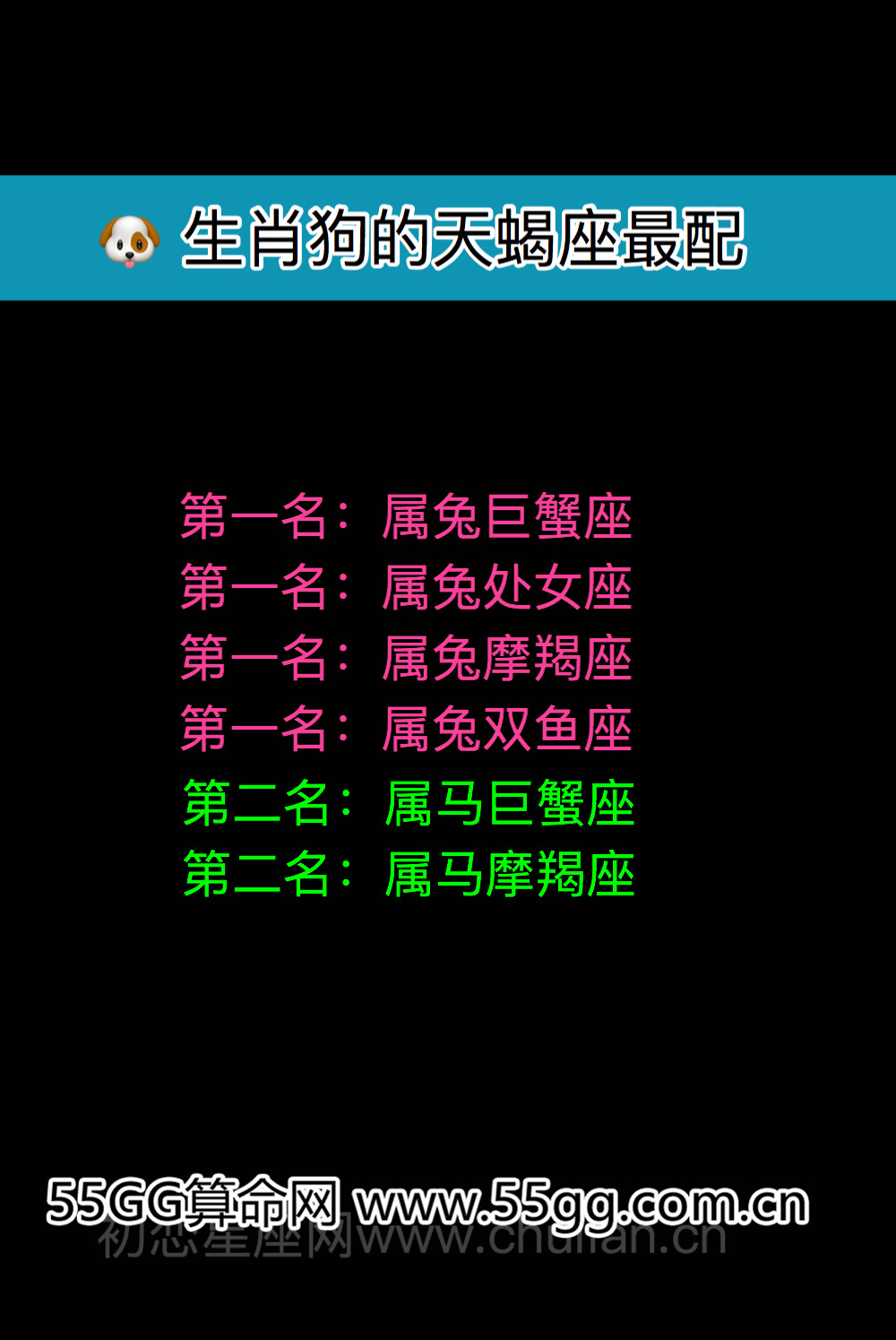 天蝎座生肖配对