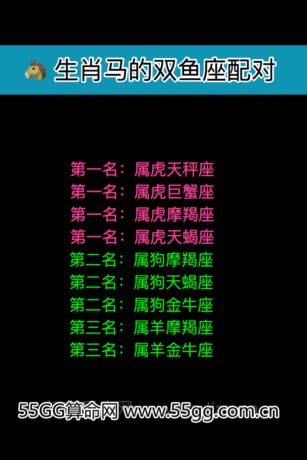 双鱼座生肖配对