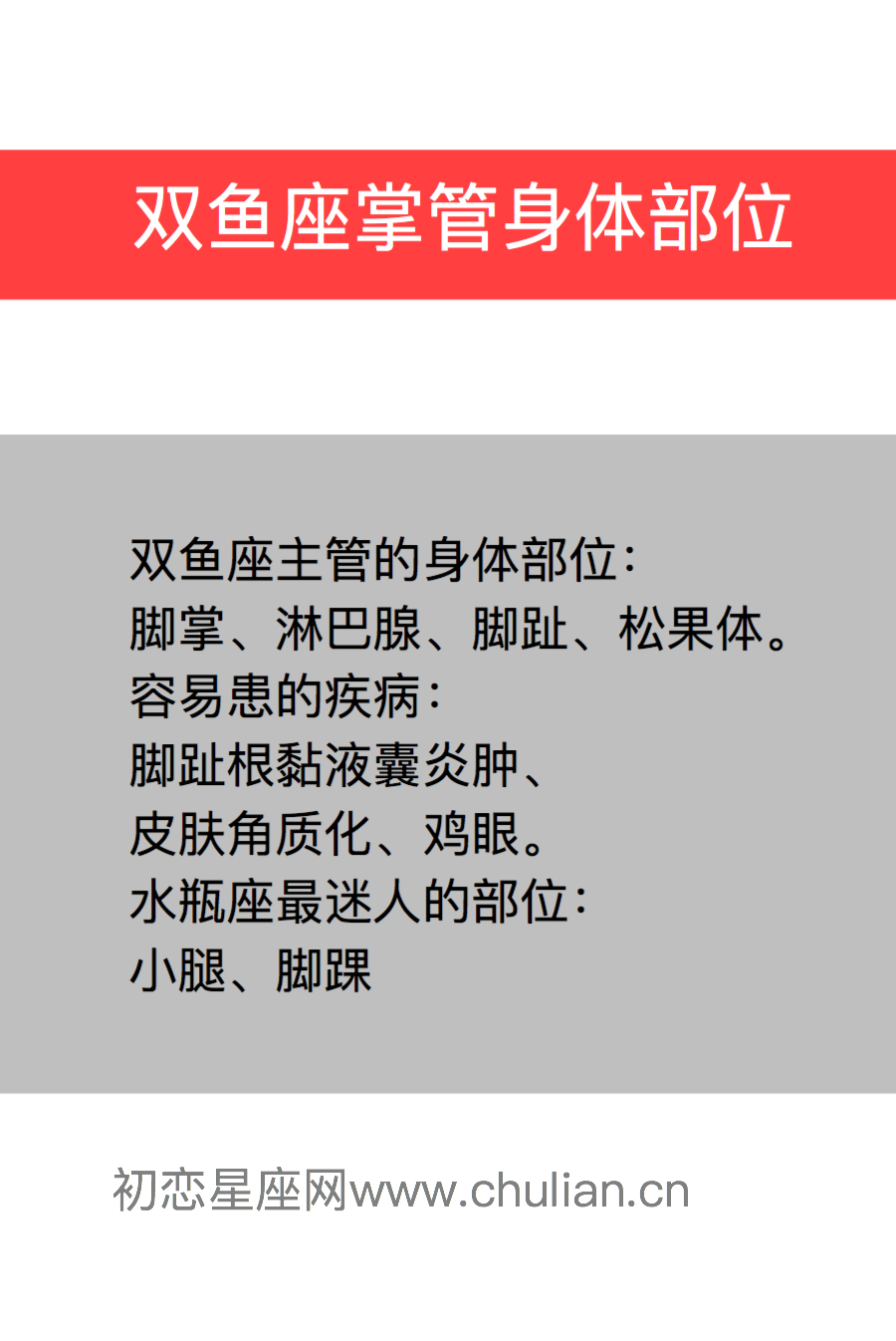 双鱼座掌管身体部位,双鱼座最迷人的部位