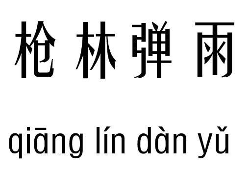 枪林弹雨五行吉凶_枪林弹雨成语故事