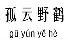 孤云野鹤五行吉凶_孤云野鹤成语故事