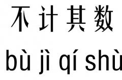 不计其数五行吉凶_不计其数成语故事