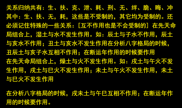 八字入门实用表格