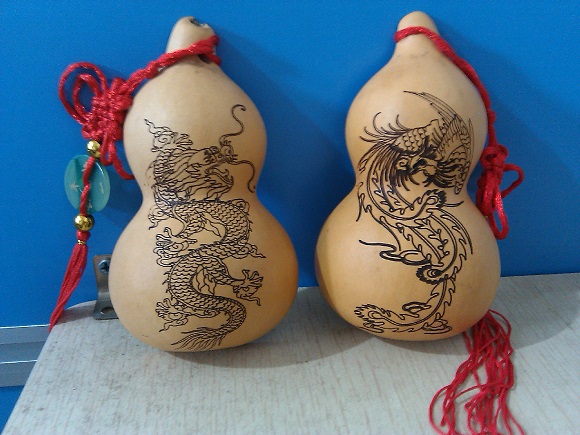 客厅葫芦风水摆件