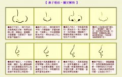 成涛面相鼻子相法