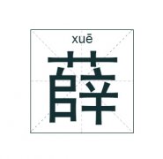 薛姓男孩起名_姓薛男孩名字大全