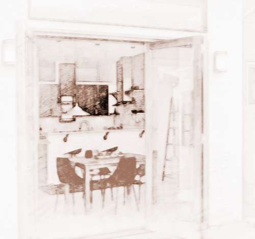 家居风水介绍:厨房大门都有哪些讲究?