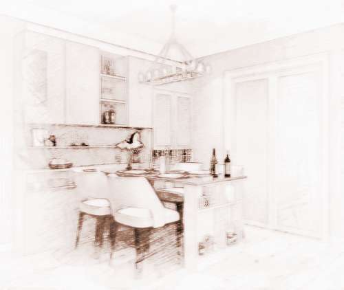 厨房风水:餐边柜应该有着哪些颜色?