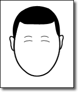 面相图解-发型