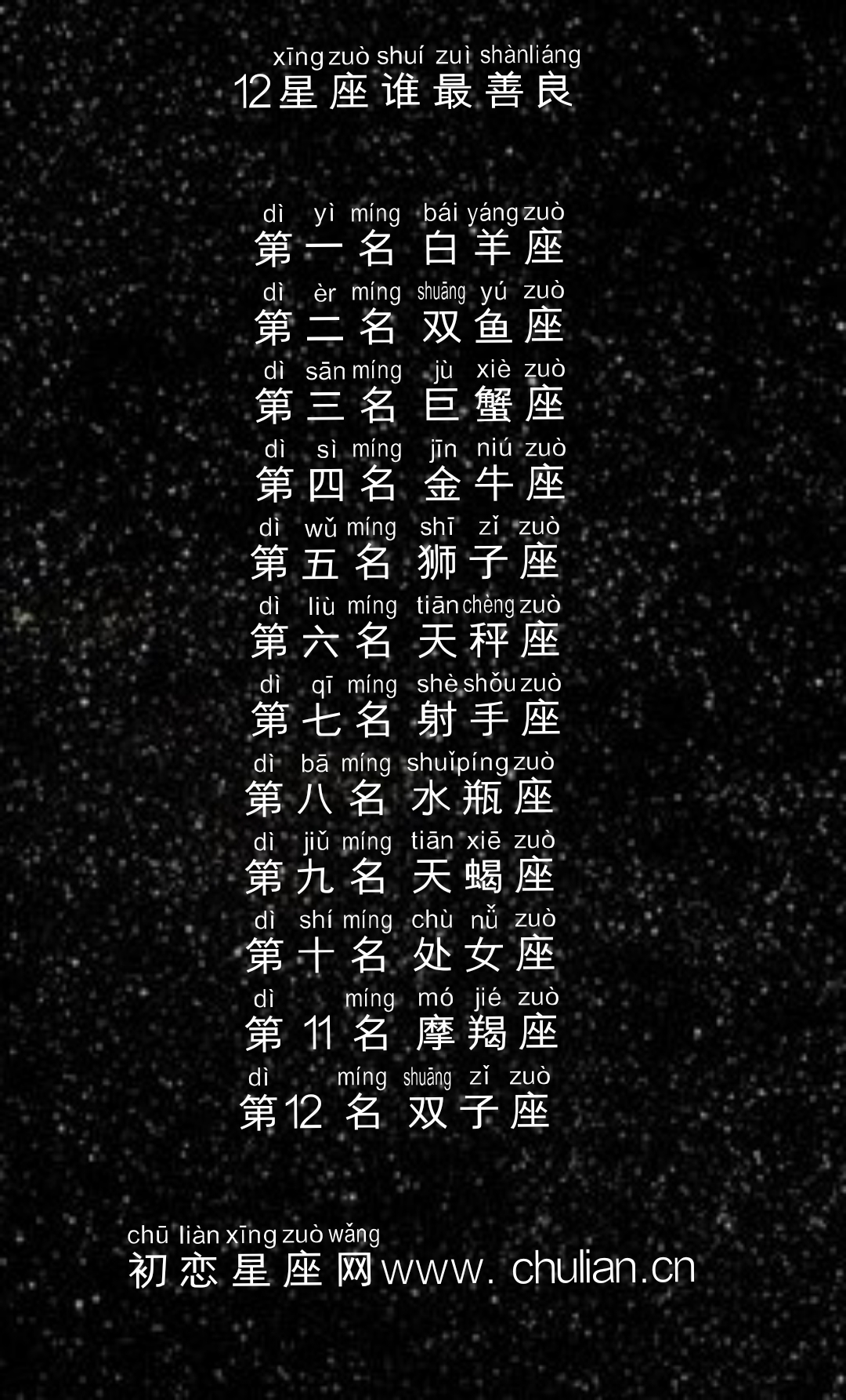 12星座谁最善良