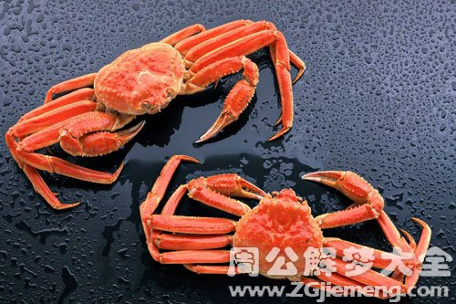 看见螃蟹
