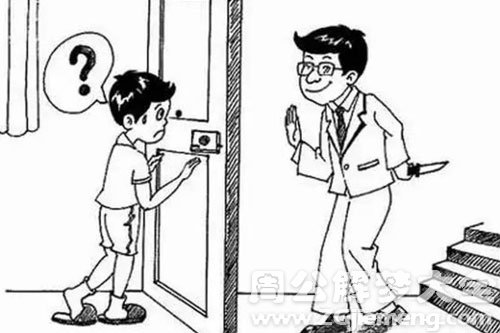 梦见坏人敲门