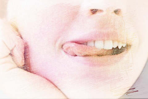 咬舌头