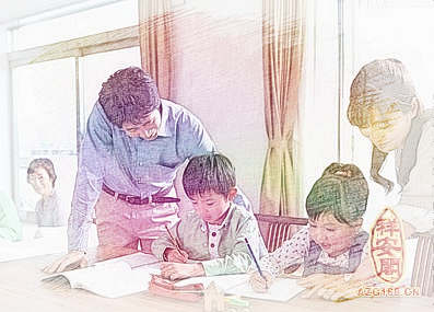 梦见孩子学习