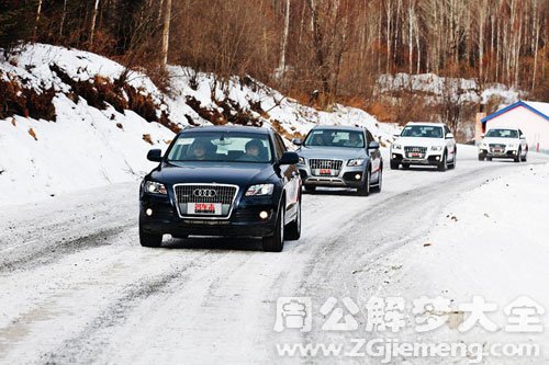 雪地开车