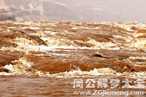 黄河水大涨