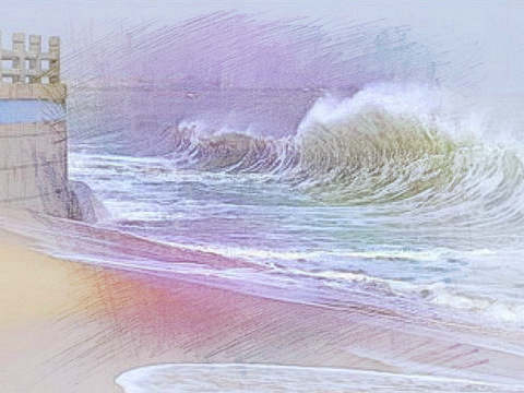 涨水 涨潮