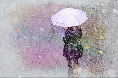 雨夹雪