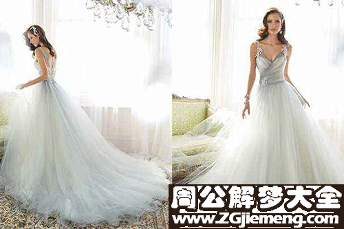 梦见白婚纱