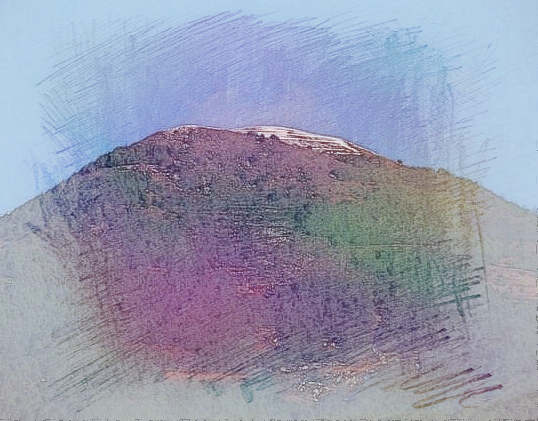 梦见山顶有雪