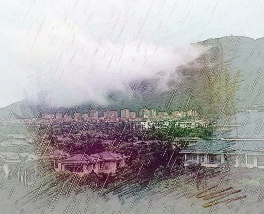 梦见雨淋自己