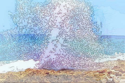 水井喷水