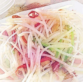 吃土豆丝