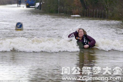 梦见洪水淹了城市