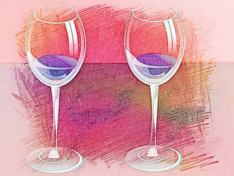 高脚杯
