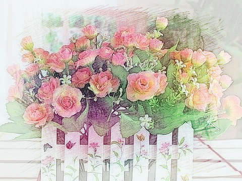 塑料花 假花