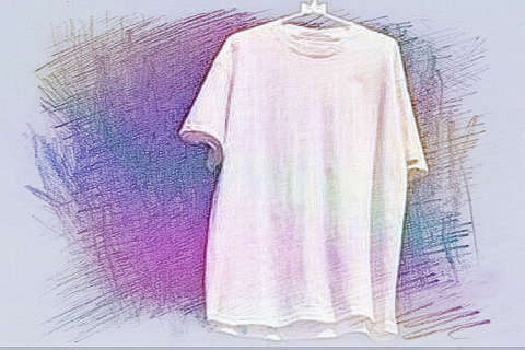 白衣服