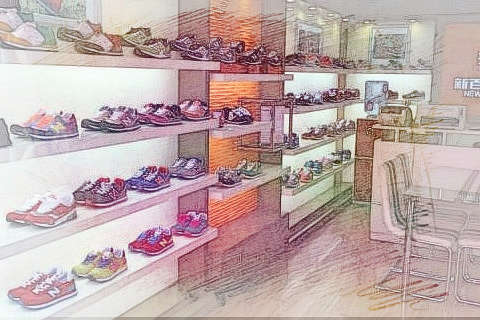 鞋店、买鞋