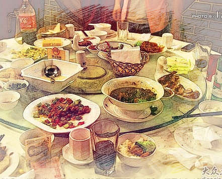  梦见收掉饭桌