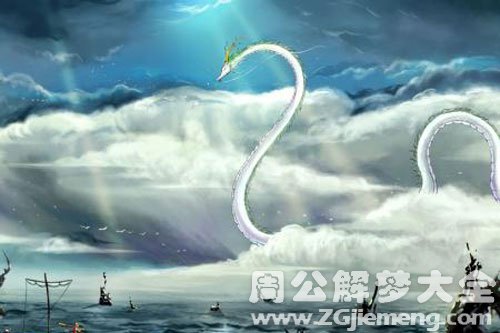 白龙缠身
