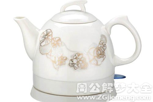 梦见水壶