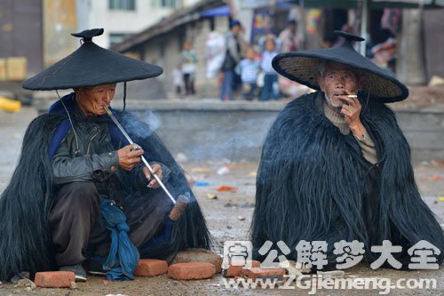 梦见蓑衣