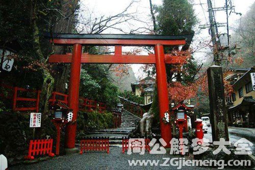 梦见神社