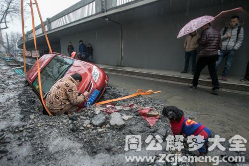自己掉沟里 自己掉沟里