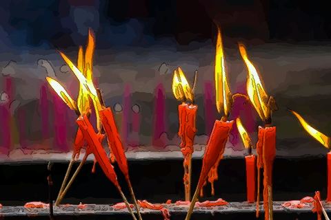 梦见蜡烛燃烧的相关解释