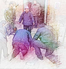 梦见给别人磕头