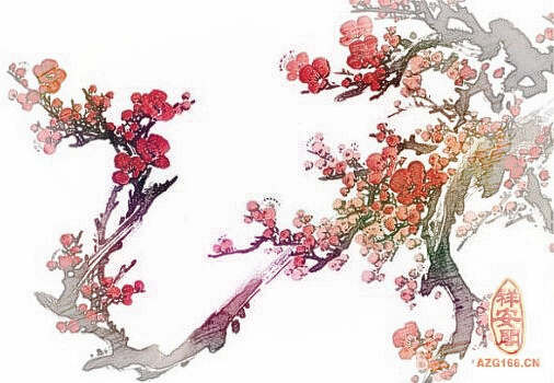 梦见画梅花