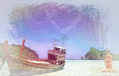 梦见船和海