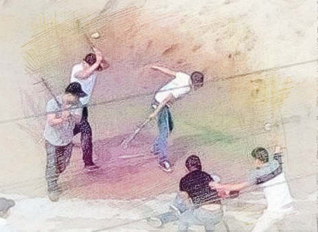 梦见砍击、击倒