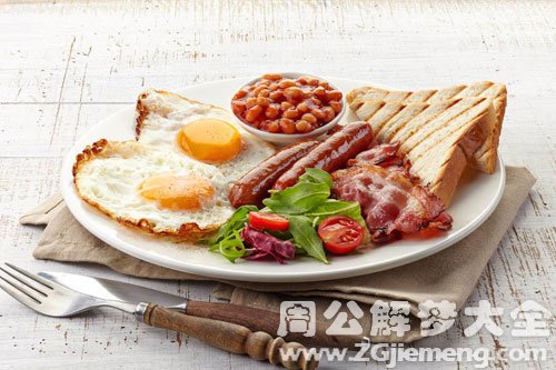 梦见早餐 梦见早餐
